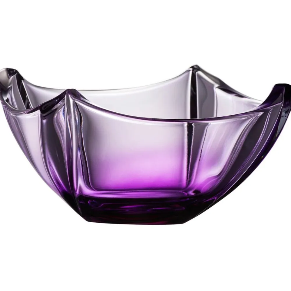 Amethyst Dune 10" Bowl<Galway Crystal New