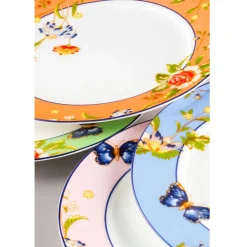 Aynsley Cottage Garden Tea Plates Set of 4<Galway Crystal Best