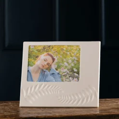 Belleek Living Fern 5 x 7 Frame<Galway Crystal Discount