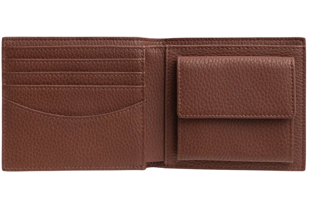 Brown Billfold Wallet<Galway Crystal Sale