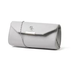 Clutch Bag in Grey<Galway Crystal Sale