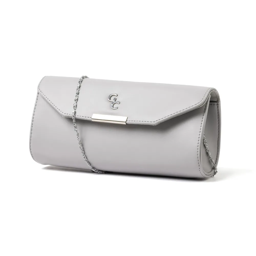 Clutch Bag in Grey<Galway Crystal Sale
