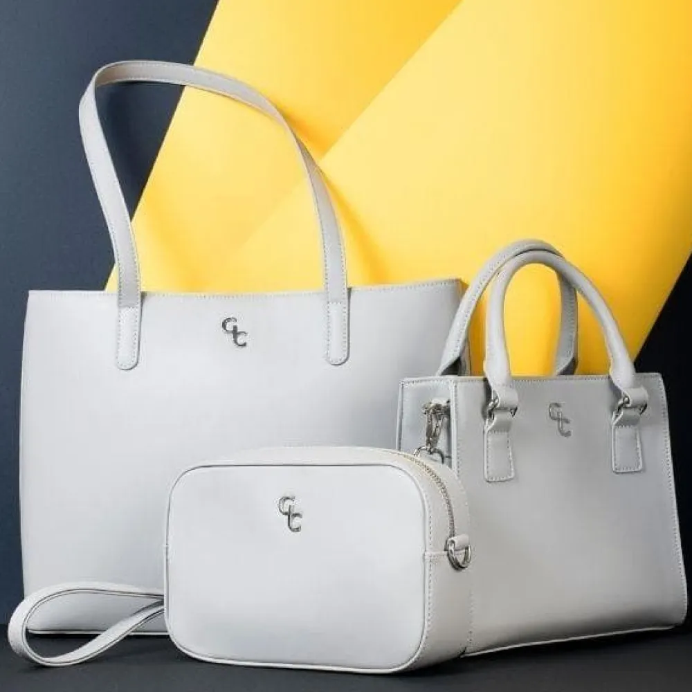 Cross Body Bag - Grey<Galway Crystal Clearance