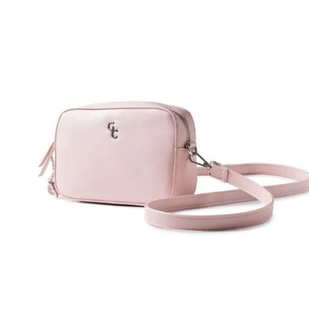 Cross Body Bag - Pink<Galway Crystal