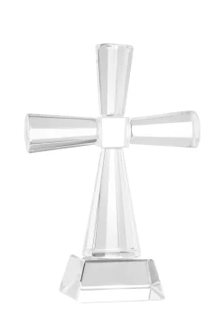 Cross Figurine<Galway Crystal