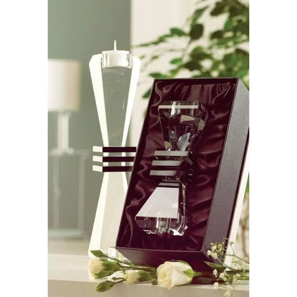 Deco 7" Candlestick<Galway Crystal Best
