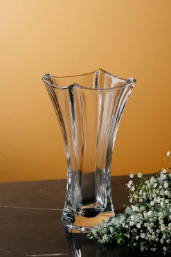Dune 12" Waisted Vase<Galway Crystal New