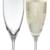 Elegance Champagne/ Prosecco Glass Pair<Galway Crystal Hot