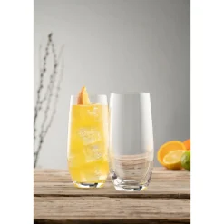 Elegance Hiball Glass Pair<Galway Crystal Clearance