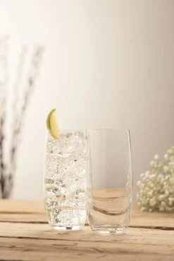 Elegance Hiball Glass Pair<Galway Crystal Clearance