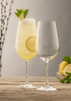Elegance Spritz Glass Pair<Galway Crystal Discount