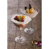Engraved Elegance Martini/Cocktail Glass Pair<Galway Crystal Clearance