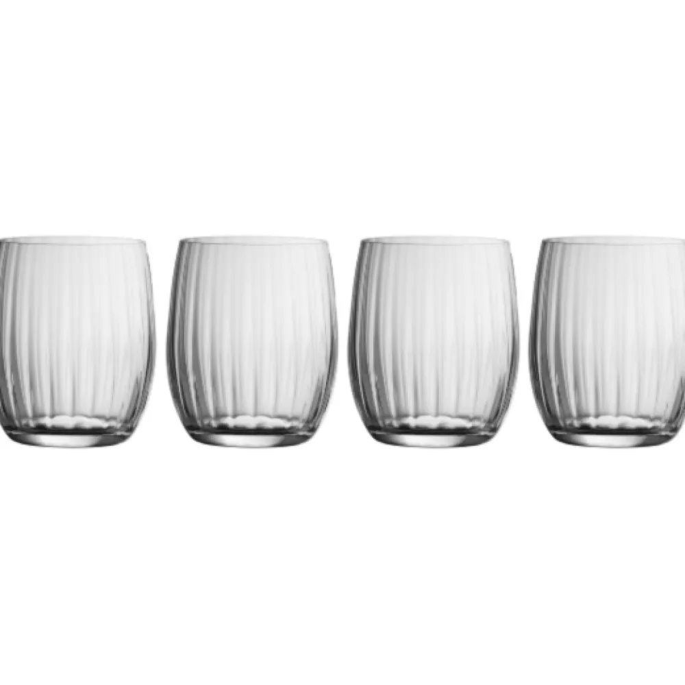 Engraved Erne Tumbler Glass Set of 4<Galway Crystal New