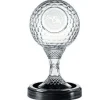 Engraved 8" Golf Ball Trophy<Galway Crystal Discount