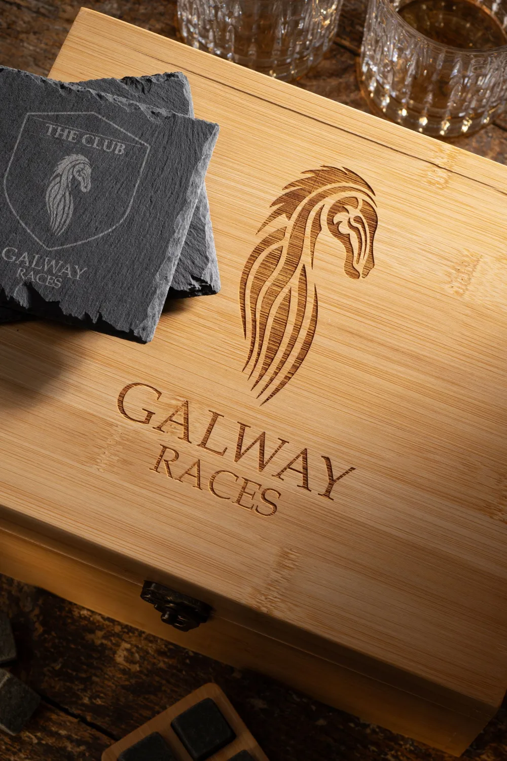 Engraved Liffey Box Set<Galway Crystal Discount