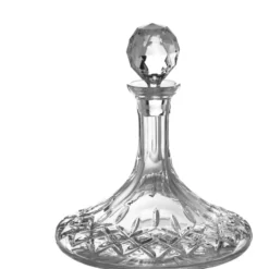 Engraved Longford Ships Decanter<Galway Crystal Sale