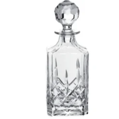 Engraved Longford Square Decanter<Galway Crystal Online
