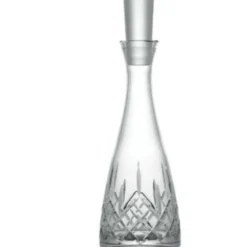 Engraved Longford Wine Decanter<Galway Crystal