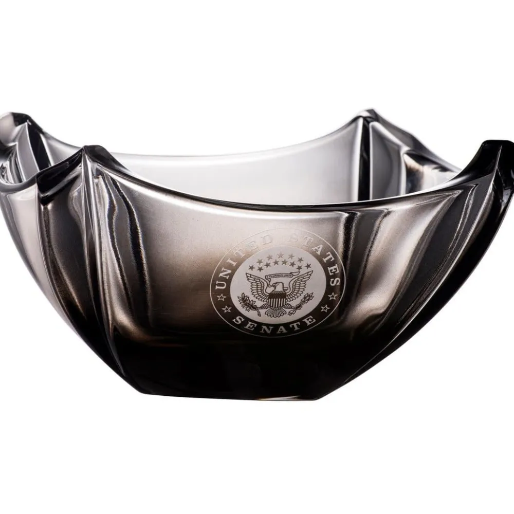 Engraved Onyx Dune 10" Bowl<Galway Crystal Clearance