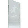 Engraved Small Diagonal Trophy<Galway Crystal Best