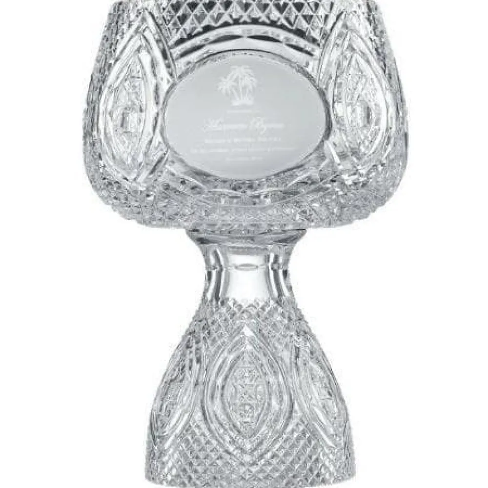 Engraved Two Piece Punch Bowl<Galway Crystal Online