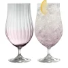Erne Craft Beer/Cocktail Glass Pair Amethyst<Galway Crystal Best