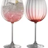 Erne Gin and Tonic Glass Pair Blush<Galway Crystal Online