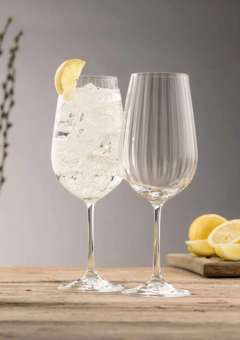 Erne Spritz Glass Pair<Galway Crystal Outlet