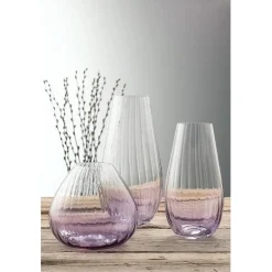Erne 12" Vase Amethyst<Galway Crystal Discount