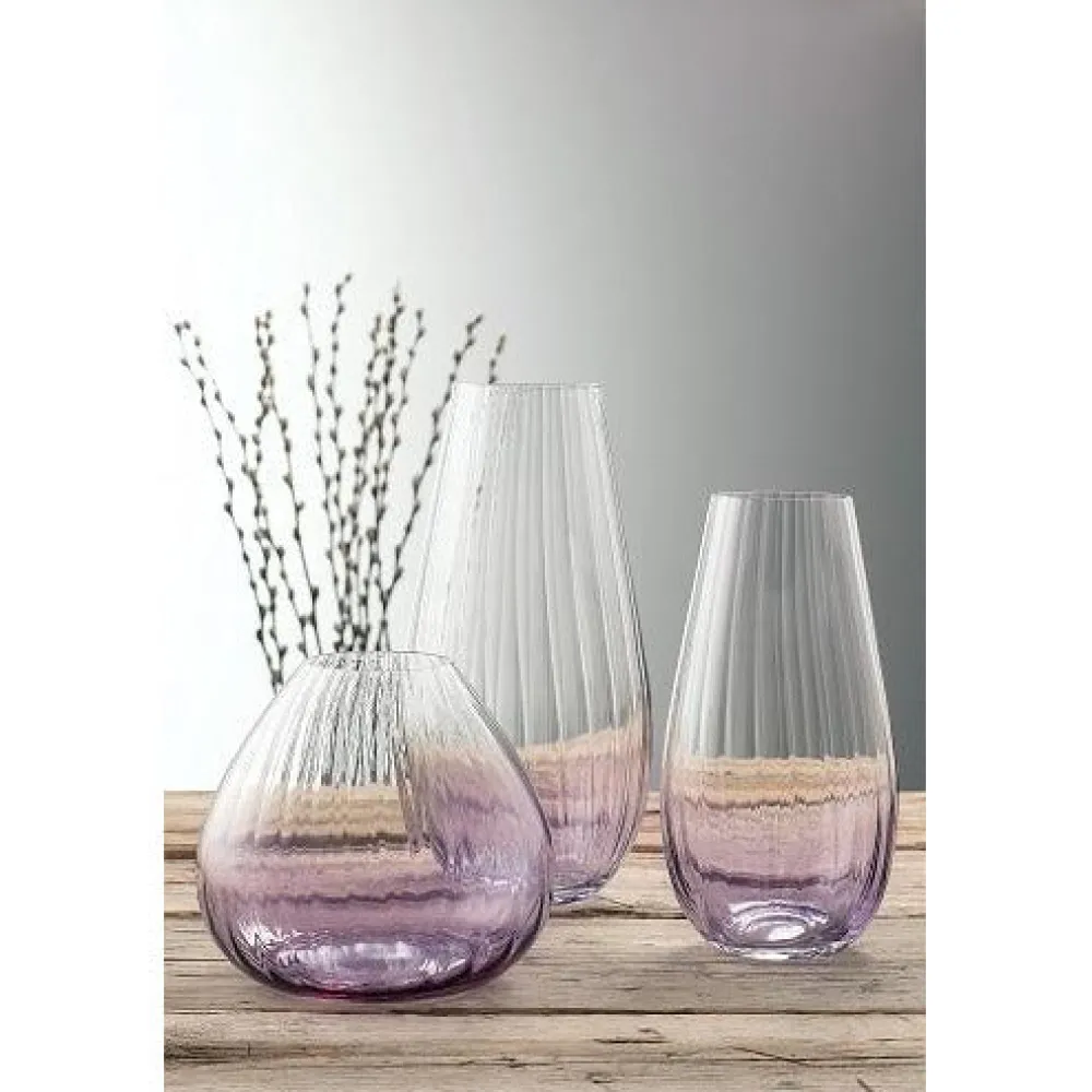 Erne 12" Vase Amethyst<Galway Crystal Discount
