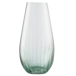 Erne 12" Vase Aqua<Galway Crystal Best