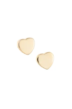 Heart of the Claddagh Silver & Gold Earrings<Galway Crystal Online