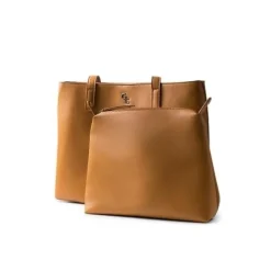 Large Tote Bag - Tan<Galway Crystal New