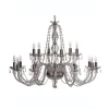 Leenane 18 Arm Chandelier IRE/UK Fitting<Galway Crystal Online