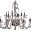 Leenane 18 Arm Chandelier US Fitting<Galway Crystal Hot