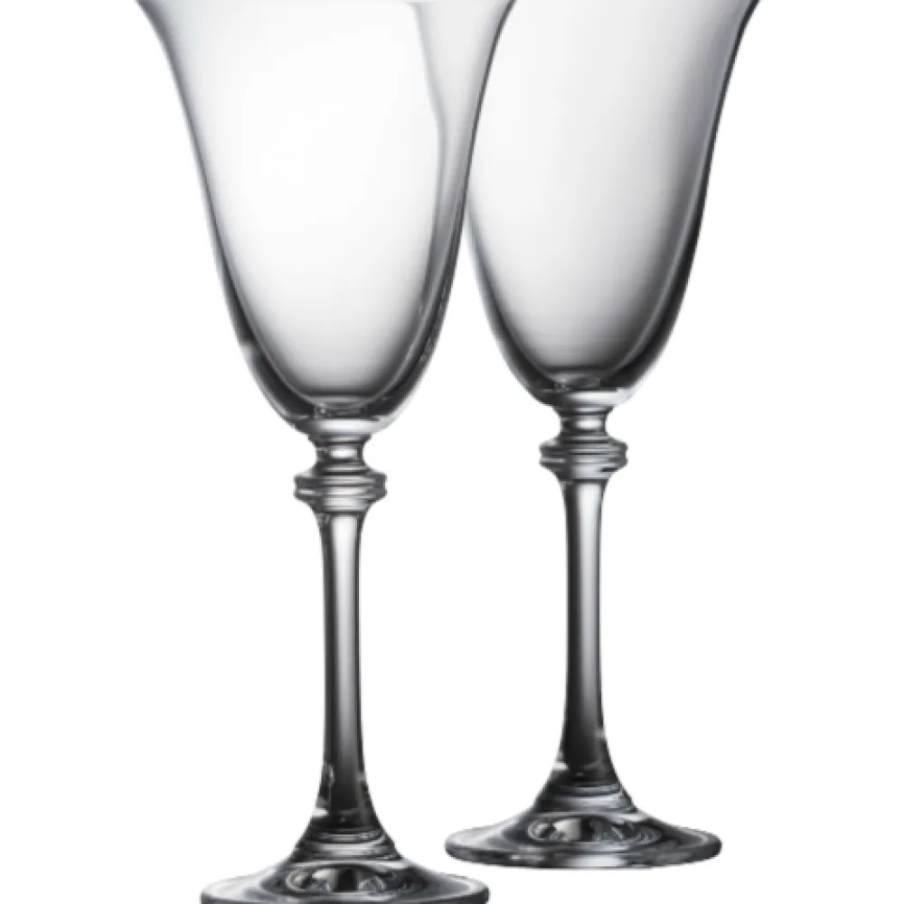 Liberty Goblet Glass Pair<Galway Crystal Discount