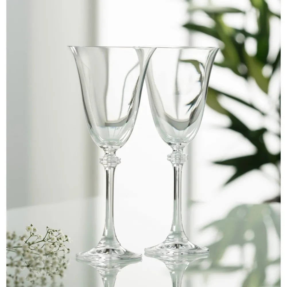 Liberty Goblet Glass Pair<Galway Crystal Discount