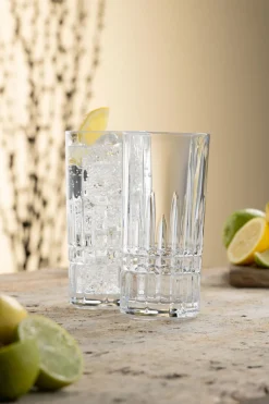 Liffey Hiball Glass Pair<Galway Crystal