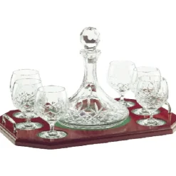 Longford Brandy Decanter Tray Set<Galway Crystal Online