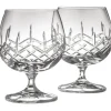 Longford Brandy Glass Pair<Galway Crystal Clearance