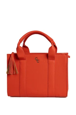 Medium Tote - Vermillion<Galway Crystal Discount