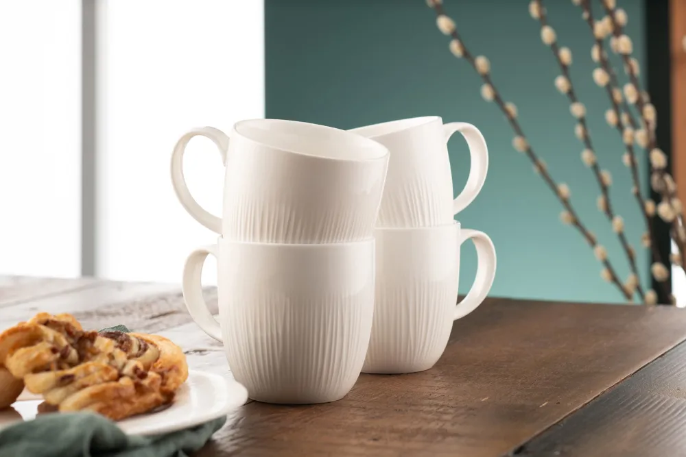New Erne Mugs (Set of 4)<Galway Crystal Online