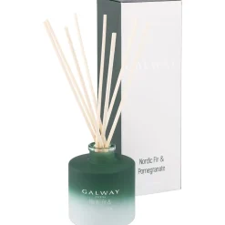 Nordic Fir & Pomegranate Diffuser<Galway Crystal New
