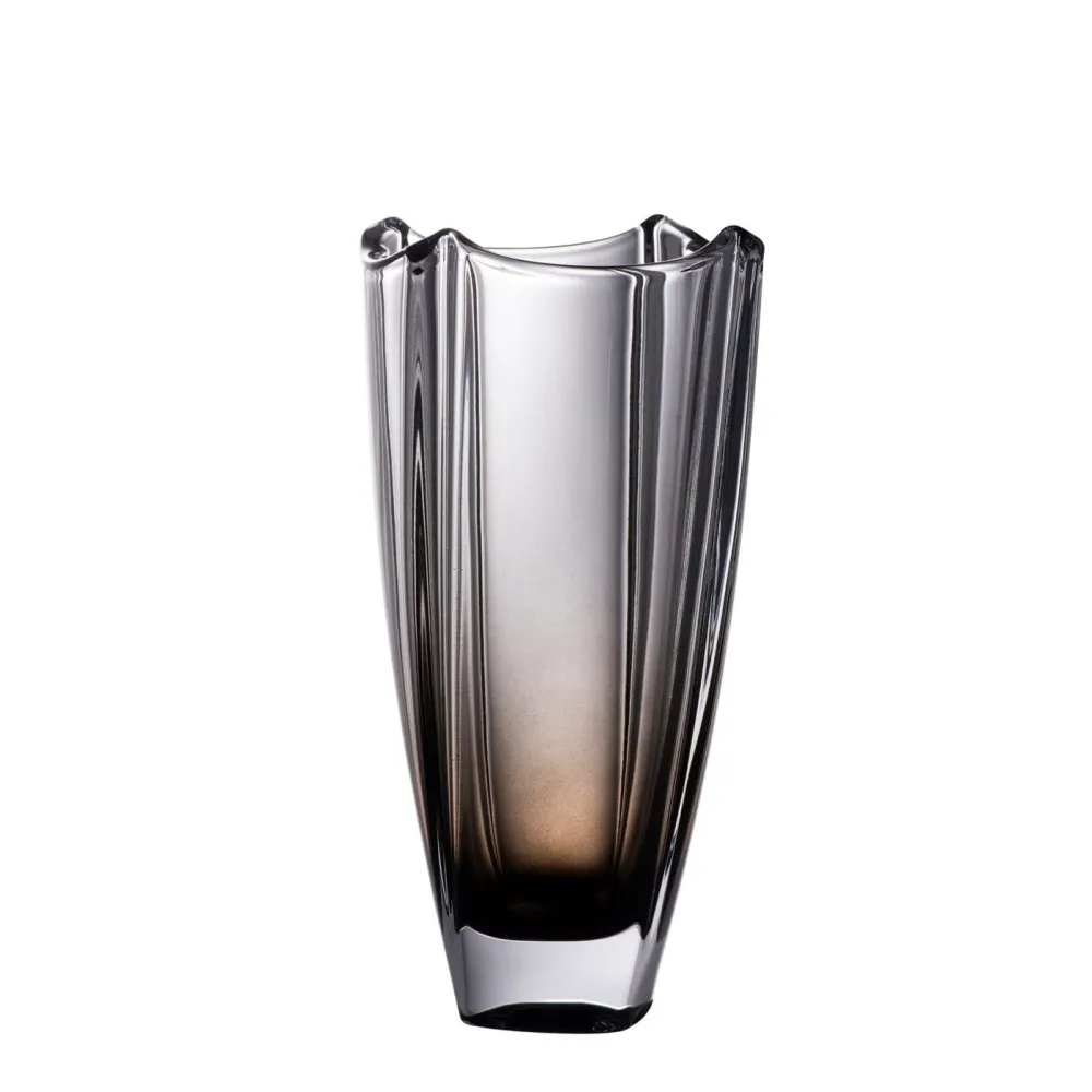 Onyx Dune 10" Square Vase<Galway Crystal Hot
