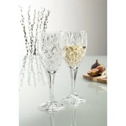 Renmore Goblet Glass Pair<Galway Crystal Hot
