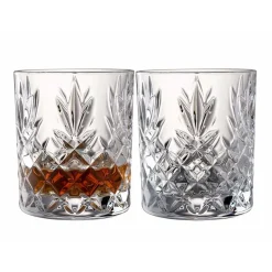 Renmore Whiskey Glass Pair<Galway Crystal Discount