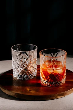 Renmore Whiskey Glass Pair<Galway Crystal Discount