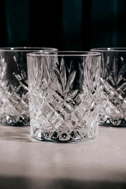Renmore Whiskey Glass Set of 4<Galway Crystal New