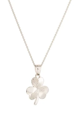 Shamrock Pendant<Galway Crystal Discount