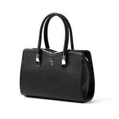 Top Handle Bag - Black<Galway Crystal Clearance